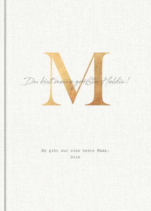 Image of Digital "Für Mama" im Format A4 hoch
