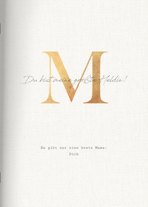 Image of Heft "Für Mama" im Format A4 hoch