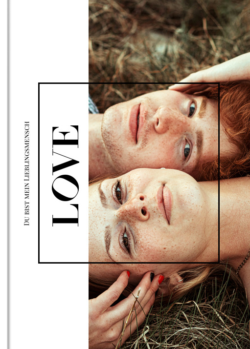 Image of Digital "Lieblingsmensch" im Format A4 hoch