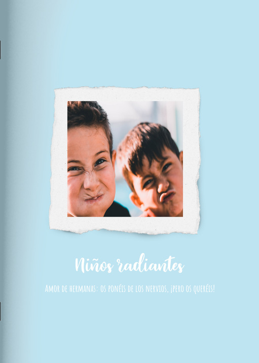 Cuaderno El pequeño terremoto en el formato A4 vertical