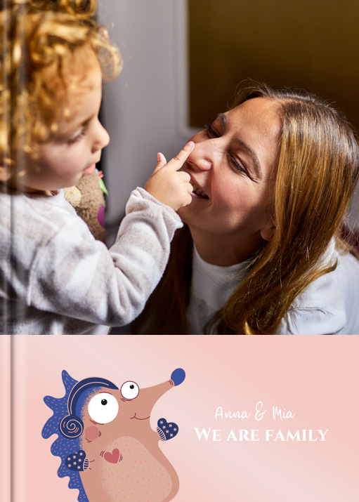Image of Digital "Happy Family" im Format A4 hoch