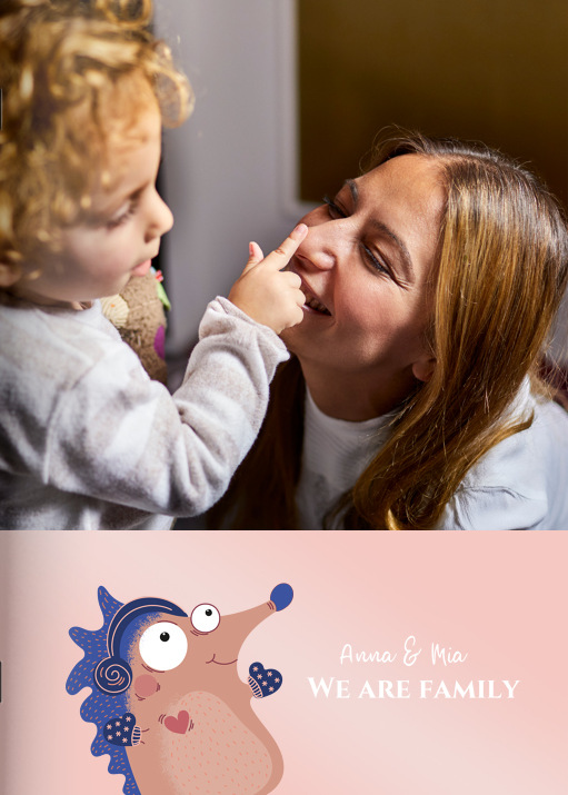 Image of Heft "Happy Family" im Format A5 hoch