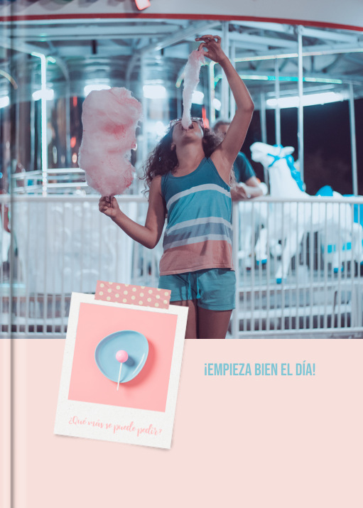 Digital Look rosa en el formato A4 vertical