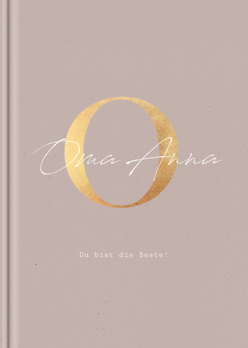 Image of Digital "Für Oma" im Format A4 hoch