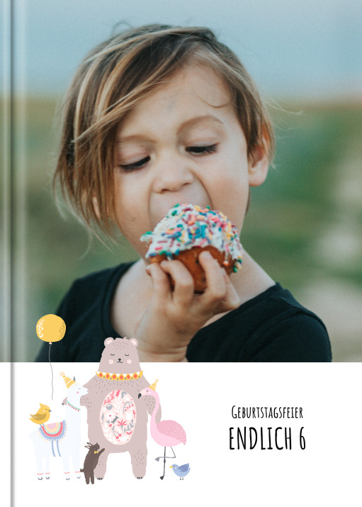 Image of Digital "Amazing Birthday" im Format A4 hoch