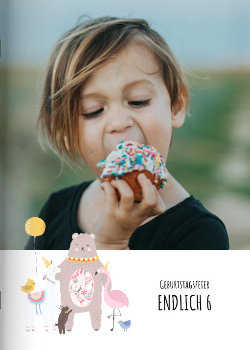 Image of Heft "Amazing Birthday" im Format A4 hoch