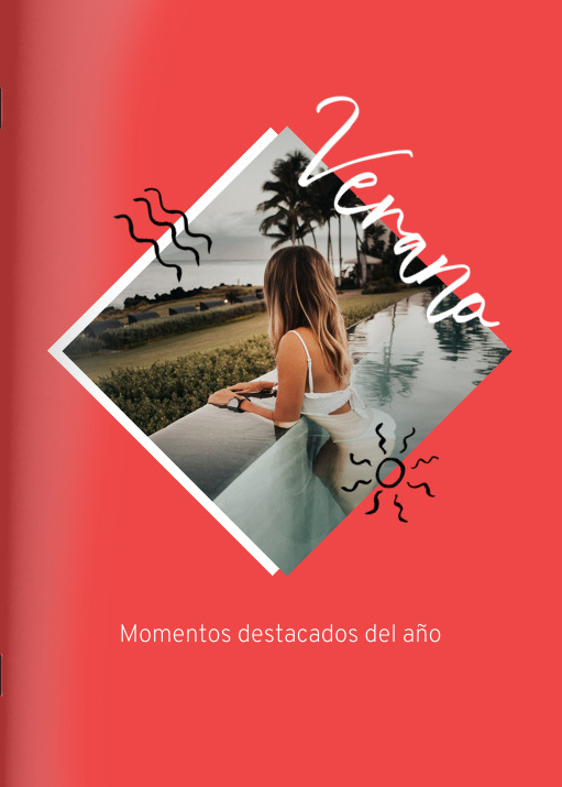 Cuaderno Verano eterno en el formato A4 vertical