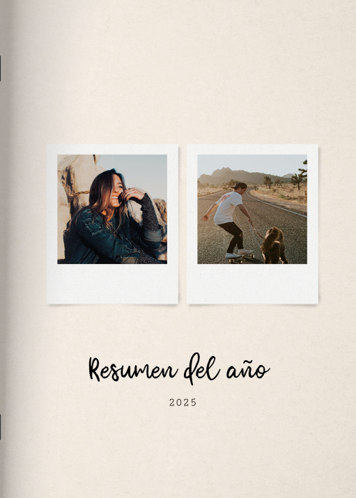 Cuaderno Bonitos recuerdos en el formato A4 vertical