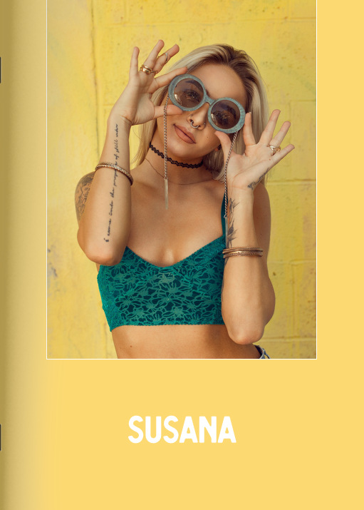 Cuaderno Look amarillo en el formato A4 vertical