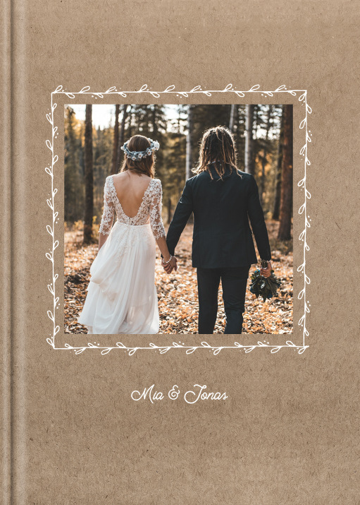 Image of Digital "Vintage Hochzeit" im Format A4 hoch