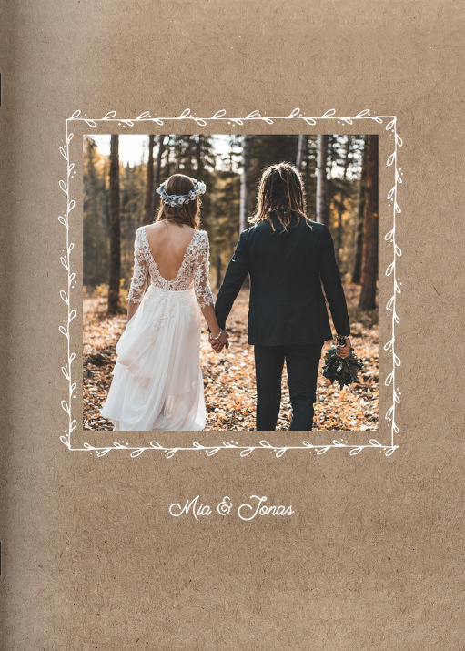 Image of Heft "Vintage Hochzeit" im Format A4 hoch