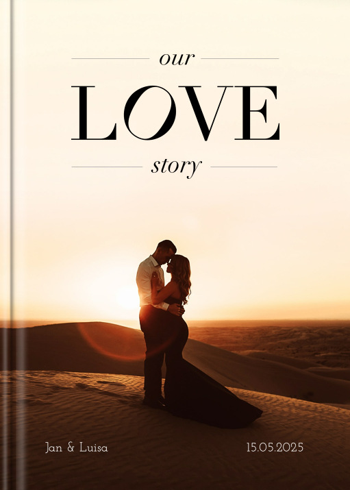 Image of Digital "Lovestory" im Format A4 hoch