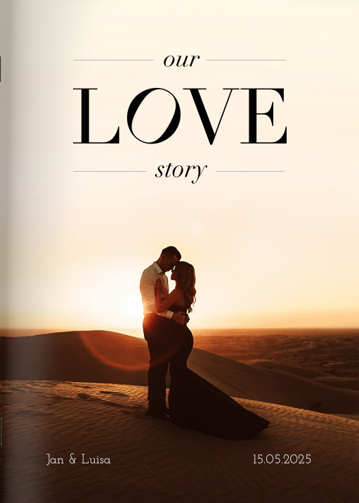 Image of Heft "Lovestory" im Format A4 hoch