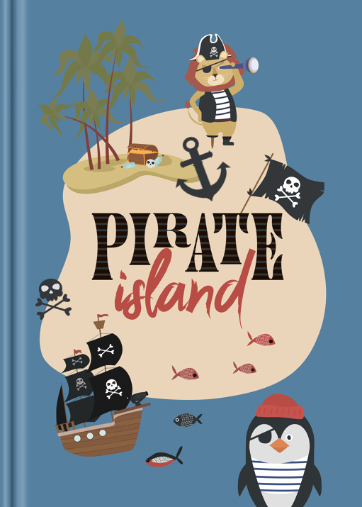 Digital Aventura pirata en el formato A4 vertical