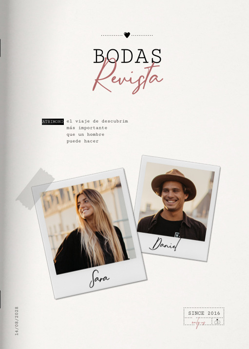 Cuaderno Handmade en el formato A5 vertical