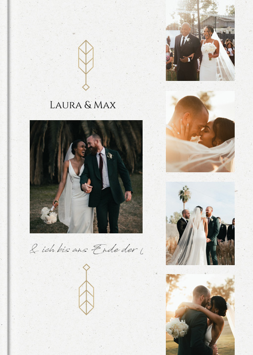 Image of Digital "Boho Wedding" im Format A4 hoch
