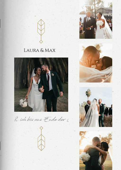 Image of Heft "Boho Wedding" im Format A4 hoch