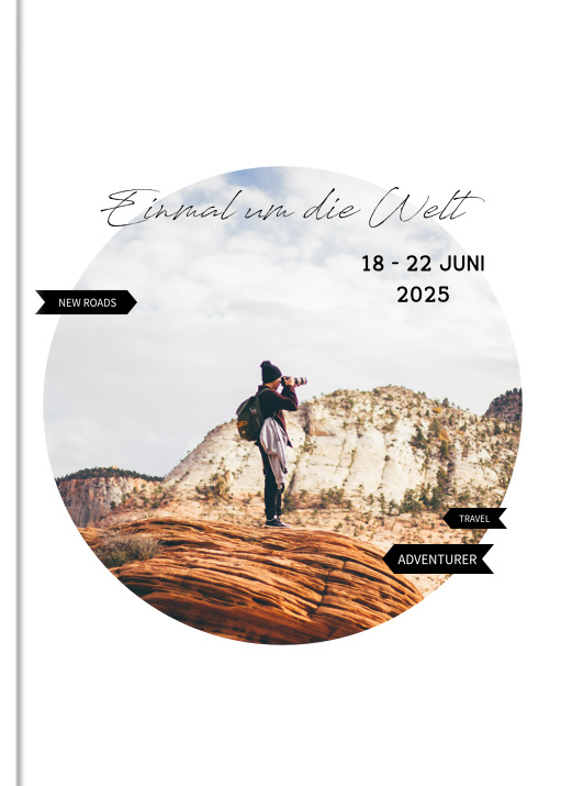 Image of Digital "Roadtrip" im Format A4 hoch
