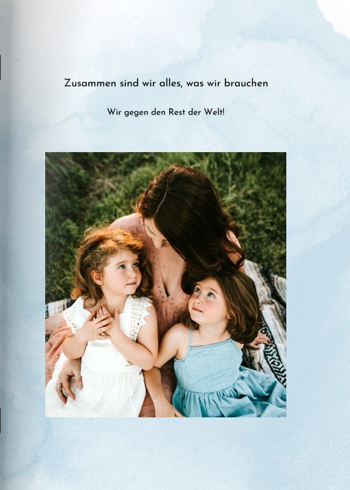 Image of Heft "Wasserfarben" im Format A4 hoch