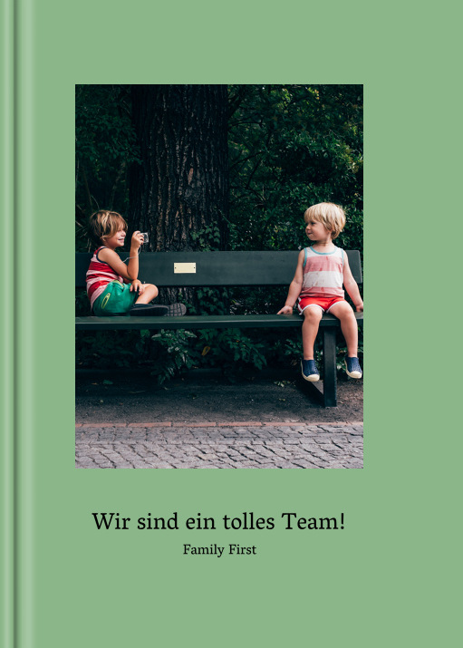 Image of Digital "Green-Look" im Format A4 hoch