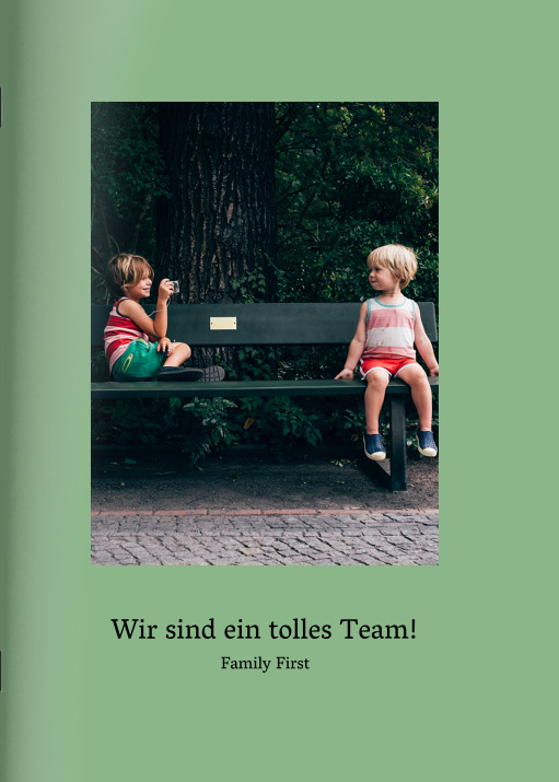 Image of Heft "Green-Look" im Format A4 hoch