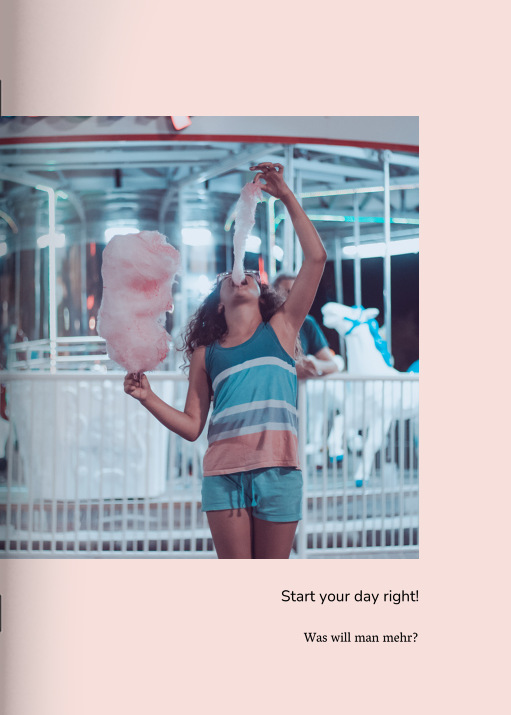Image of Heft "Rosa-Look" im Format A4 hoch