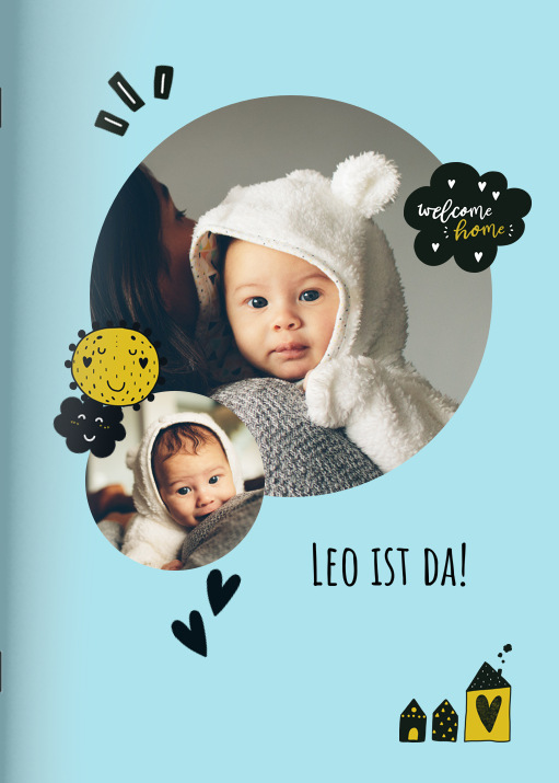 Image of Heft "Baby Boy" im Format A4 hoch