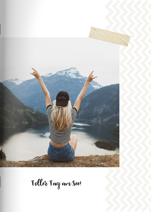 Image of Heft "Tag am See" im Format A5 hoch