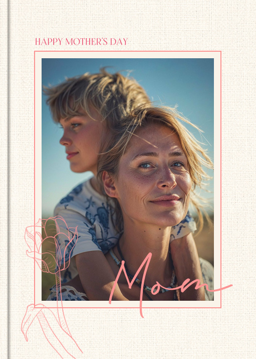Image of Digital "Mother's Day" im Format A4 hoch