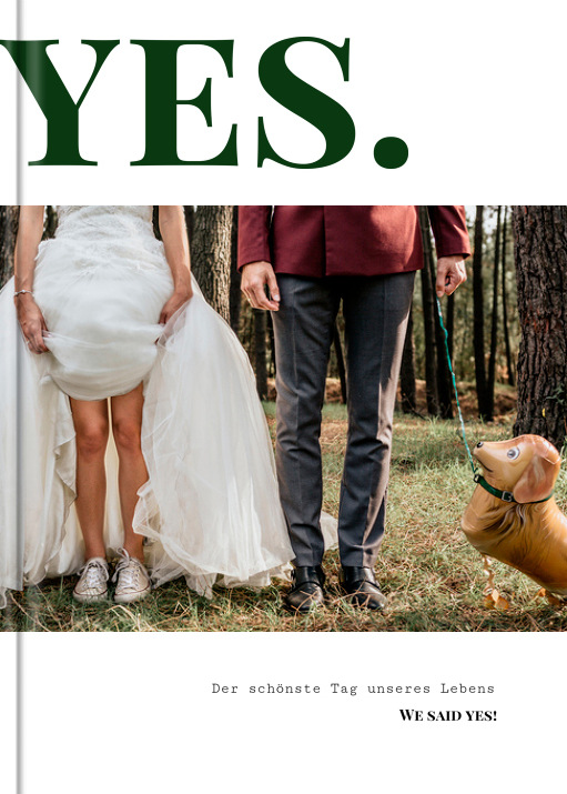 Image of Digital "I Do." im Format A4 hoch