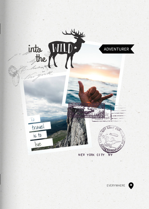Image of Heft "Travel Memories" im Format A4 hoch