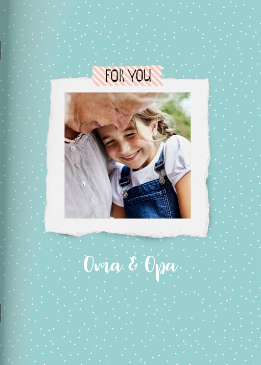Image of Heft "Danke Oma & Opa" im Format A4 hoch