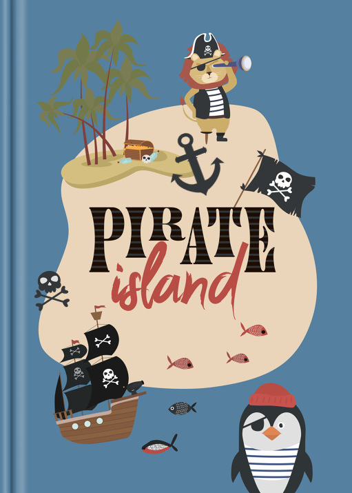 Image of Digital "Piraten-Abenteuer" im Format A4 hoch