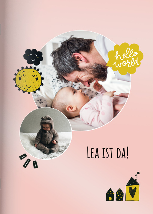 Image of Heft "Baby Girl" im Format A4 hoch