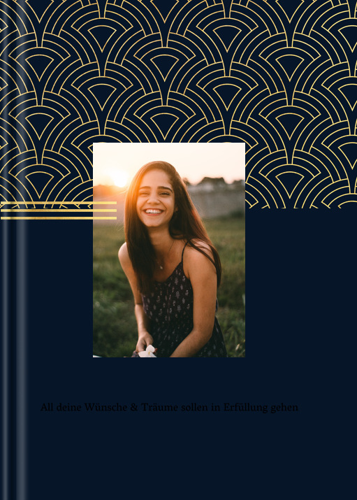 Image of Digital "Artdeco Edel" im Format A4 hoch